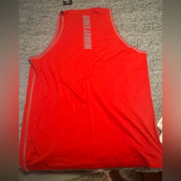 Under Armour tank - men’s size L - red - Picture 2 of 3